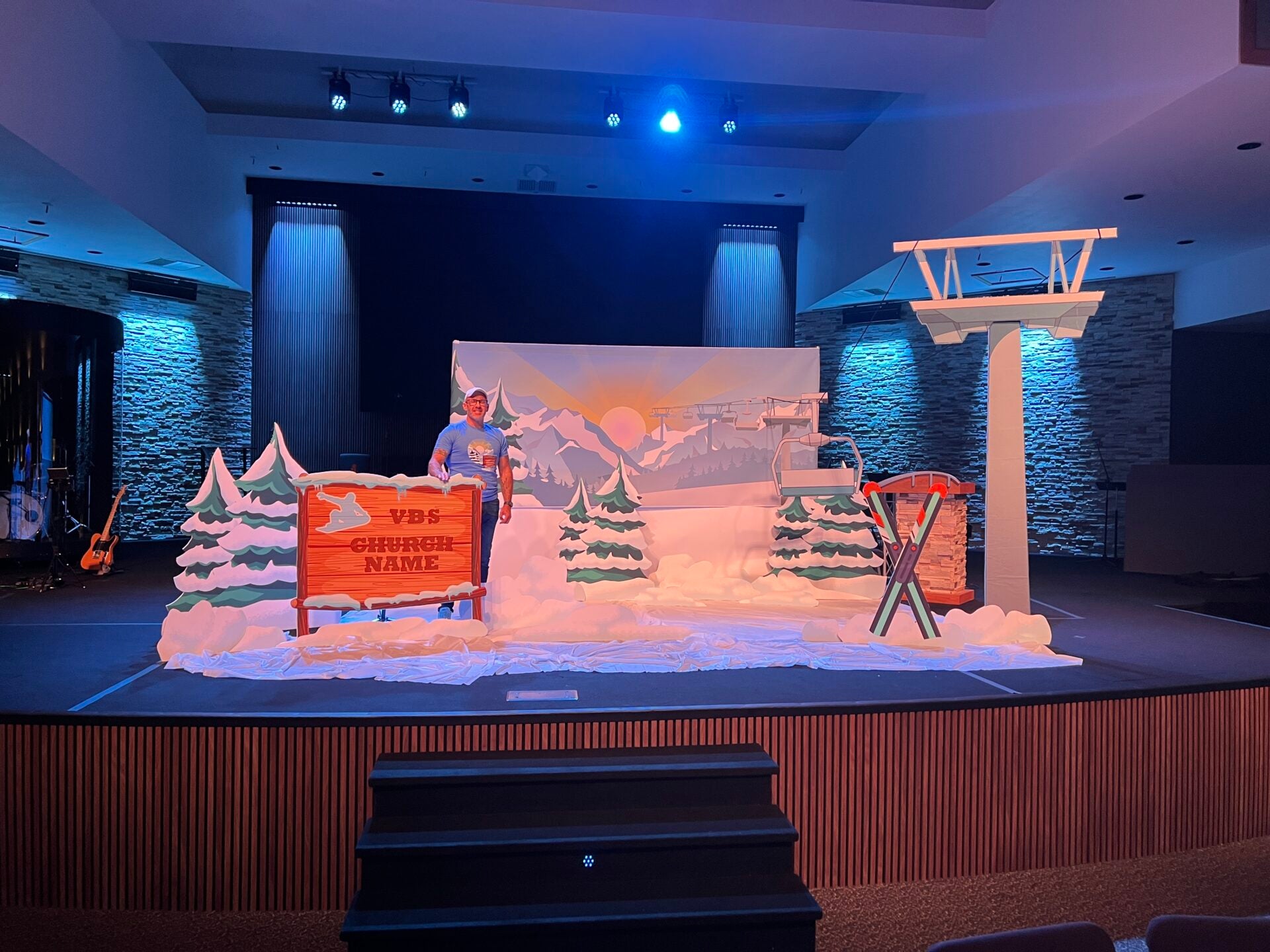 Snow Slopes Scene Setter image 2