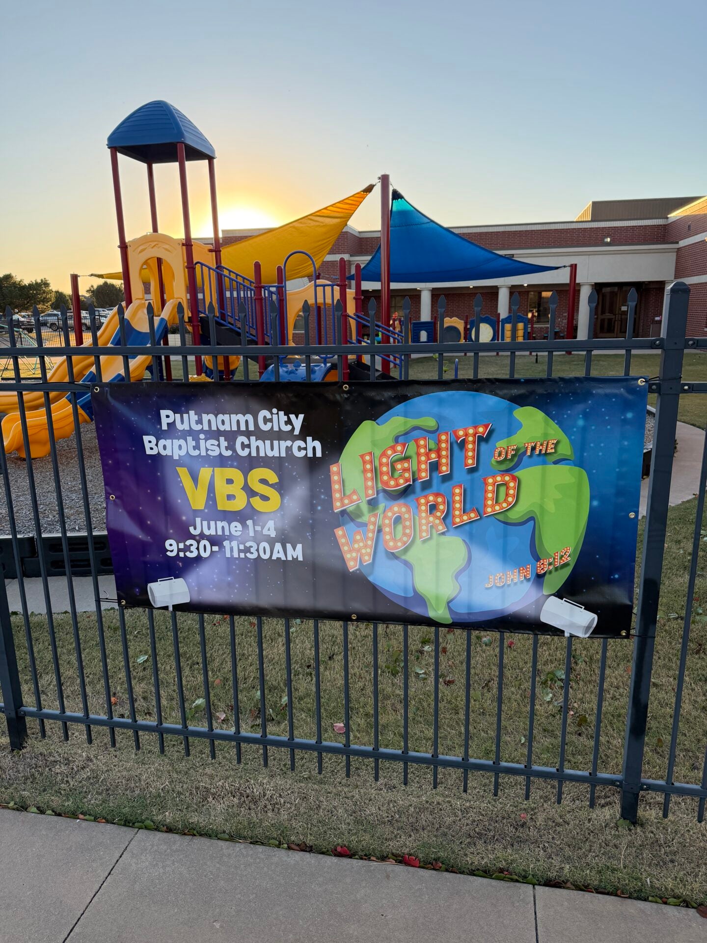 Outdoor Banner: Light of the World image 2