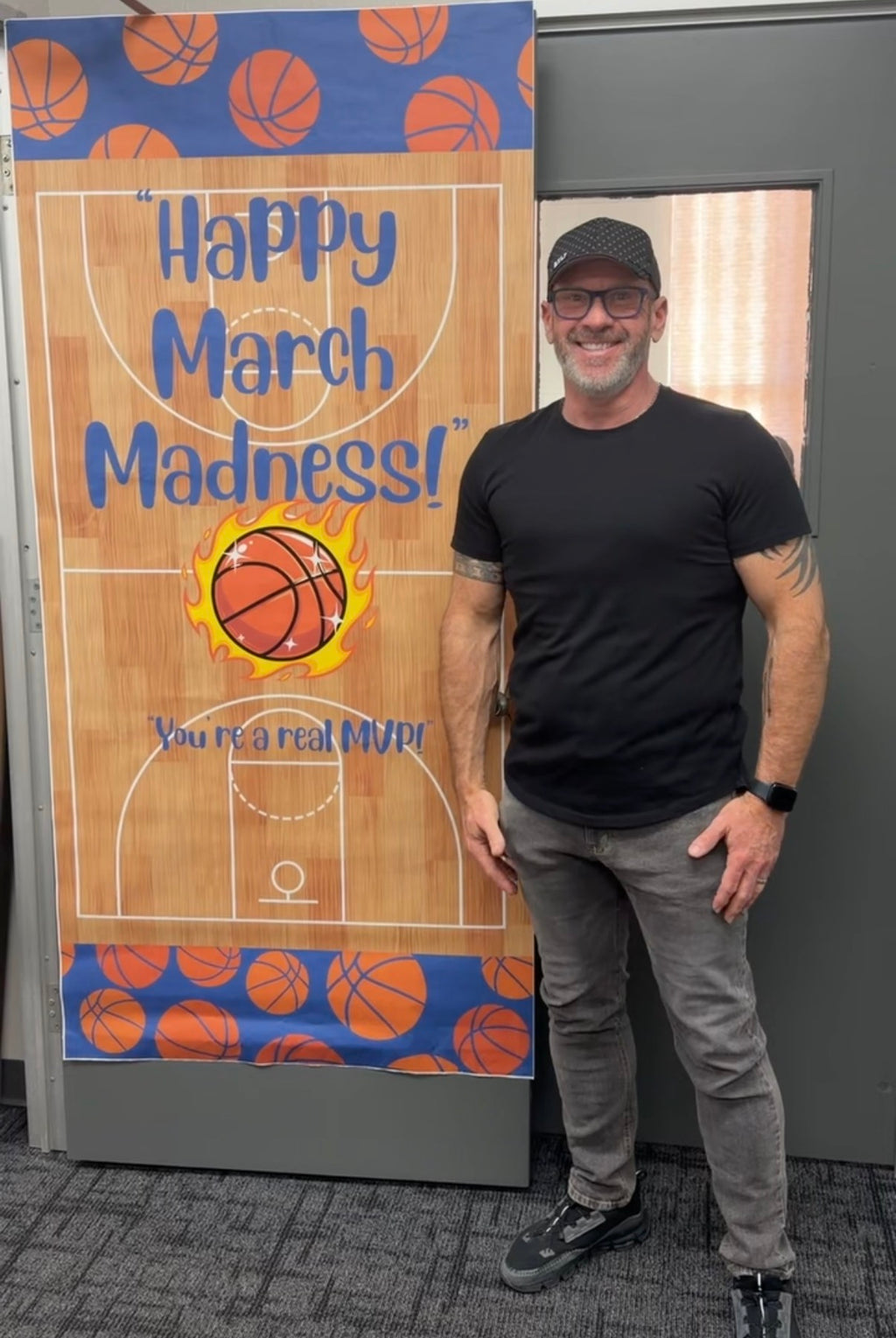 March Madness Door Poster image 0
