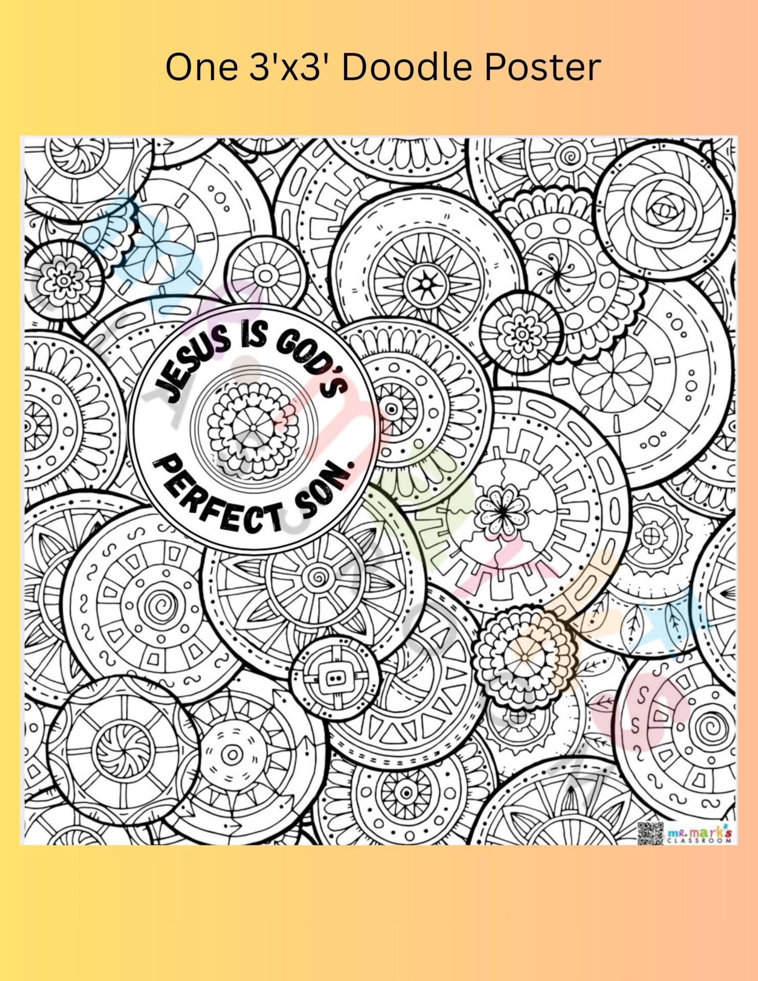 Doodle Art Individuals: Light of the World image