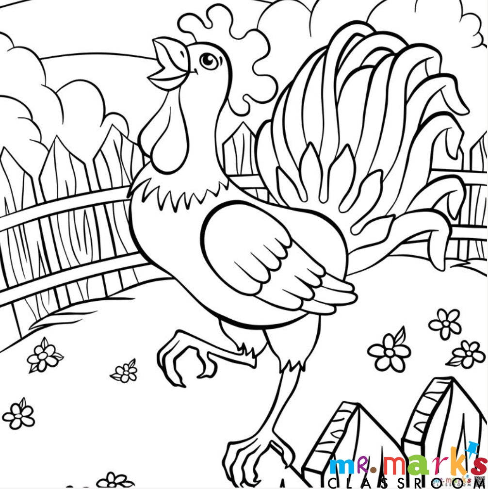 Farm/ Wild West Doodle Art- Individuals image 3