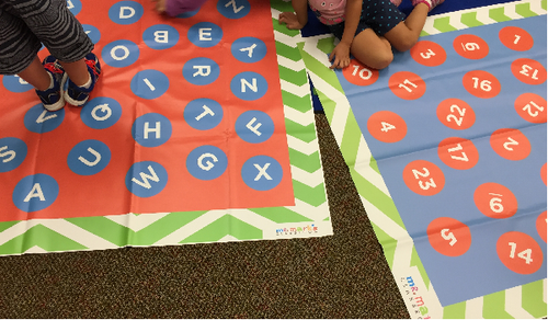 ABC-123 Preschool Hop Mat image 0