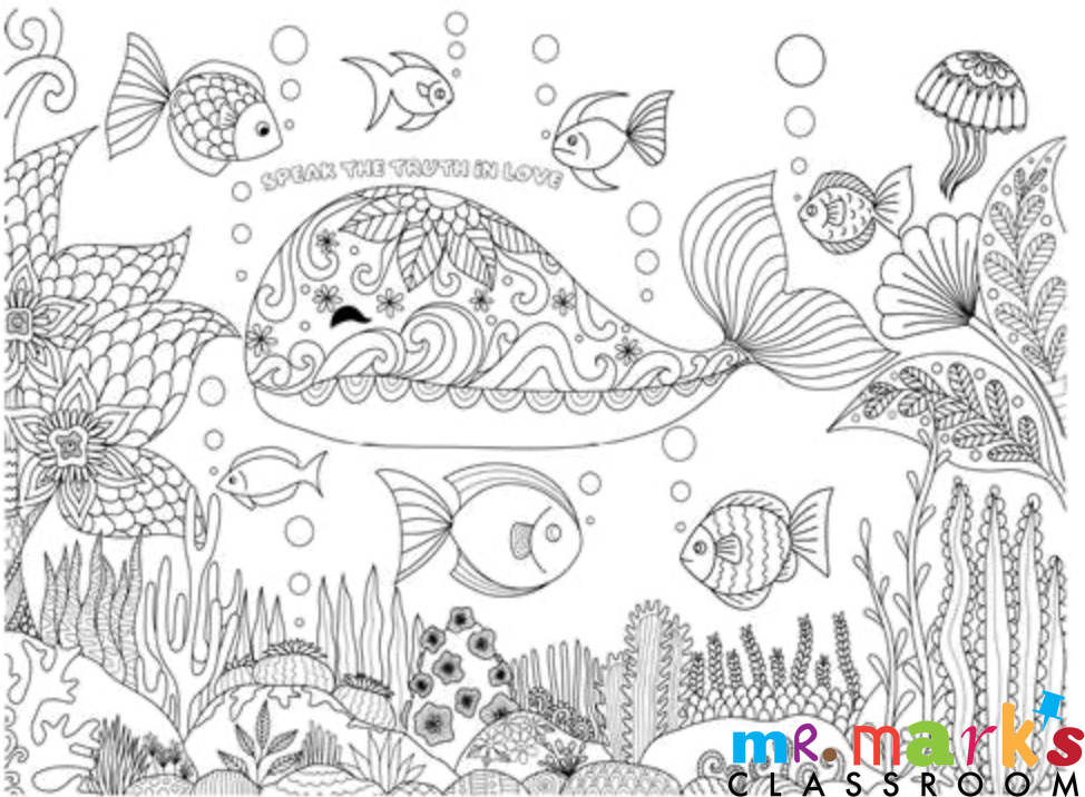 Under the Sea Doodle Art image 0