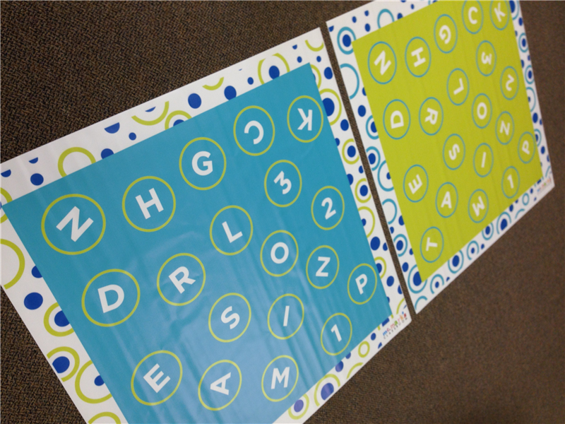 Bible Book Hop Mats - Lime (single) image
